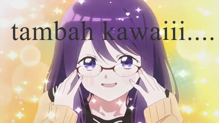 tambah pake kacamata demegnya gak ngotak!!!