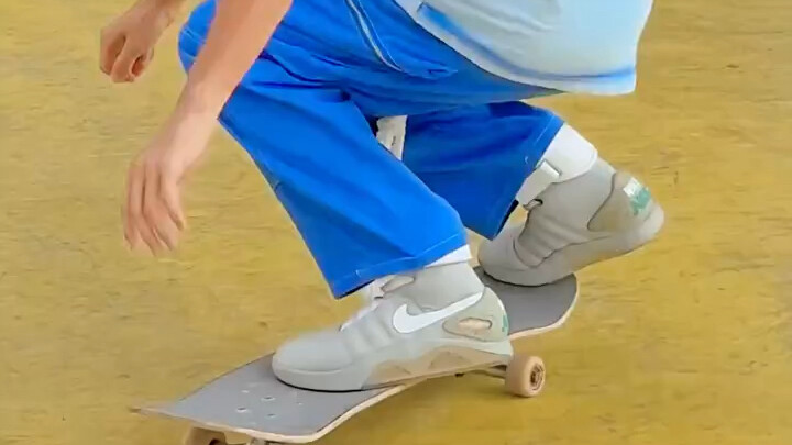 What’s it like to skateboard while stepping on a car?