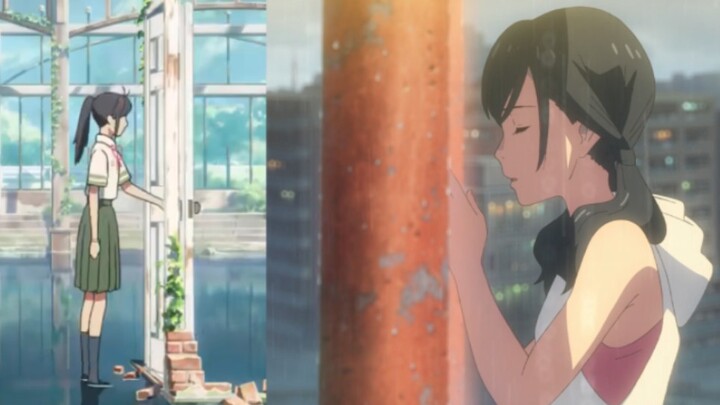 I can see the shadow of Makoto Shinkai from the public clips of Suzuyato