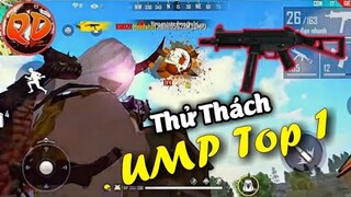 FreeFire | Thử Thách Chỉ Dùng UMP Lấy Top 1 | KQD2K