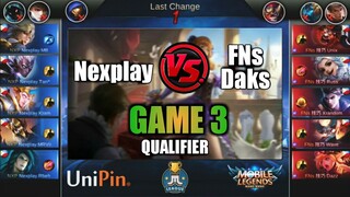 Game3 Nexplay VS Finesse DAKS | JustML League Qualifiers