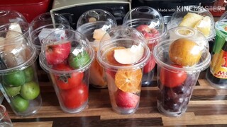 วิธีทำน้ำผลไม้สดปั่น เปรี้ยว หวาน ชื่นใจขาย25-30
