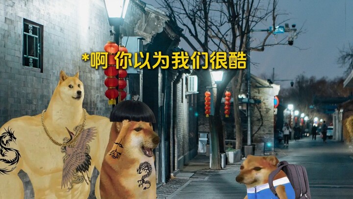 当精神小伙的你 碰上想和你混的小学生