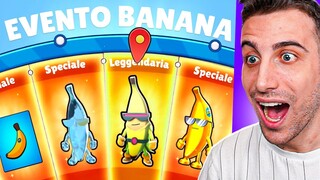 Gioco il NUOVO EVENTO Banane a Gogo e SBLOCCO le Skin! Stumble Guys ITA!