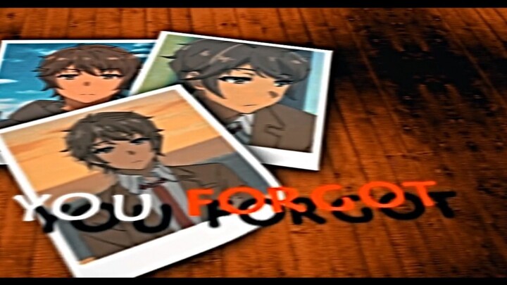 AMV Bunny Girl Senpai | Seishun Buta Yarou