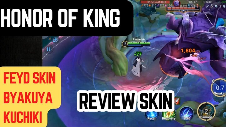 Honor of king - review skin hero Feyd skin byakuya kuchiki Bleach