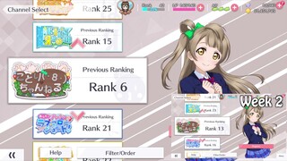 SIFAS Idol Channel Rankings [WW Week 3]