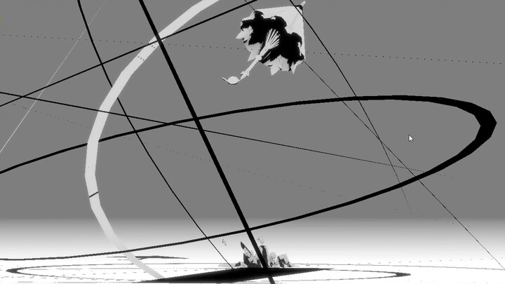 Praktik desain kombo animasi Gongsun Li