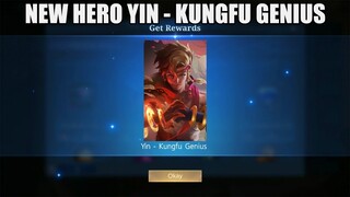 NEW HERO YIN - KUNGFU GENIUS SKILL PREVIEW FULL EFFECT | MOBILE LEGENDS: BANG BANG!