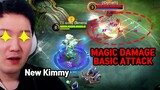 Played Revamped New Kimmy in High Mythical Glory rank | Mobile Legends