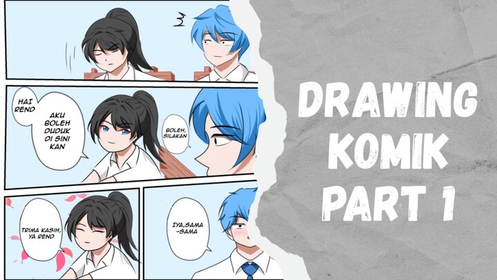 drawing komik part 1 ( tahap lineart )
