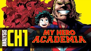 First Time Reading MY HERO ACADEMIA | Chapter 1 Analysis of Narrative Patterns