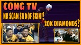 CONG TV X MLBB X KOF SKIN | CONG TV MAY NAKUHA KAYANG KOF SKIN OR NA SCAM??? | SPENT 14K DIAMONDS!