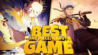 THE BEST NARUTO & ONE PIECE MOBILE GAME OUT NOW 2022