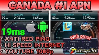 Ang Lakas ng Bagong Update na to! CANADA #1 APN•Android & iOS•Wifi & Data•ALL NETWORK•TechniquePH
