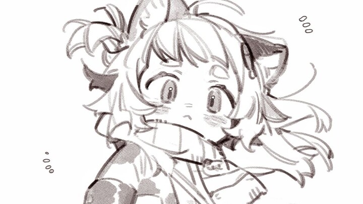 [Original Speed] Making a QQ Avatar From Scratch with Your Bare Hands