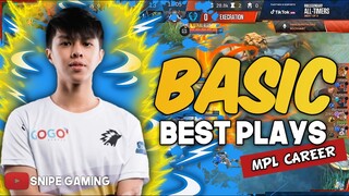 THE BEST PLAYS OF BASIC DURING HIS MPL CAREER