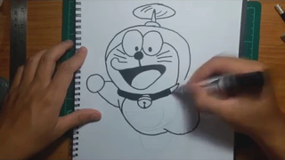 วาดรูปโดเรม่อน / How to draw Doraemon