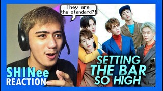 REACTION to SHINee setting the bar so high no one can reach it