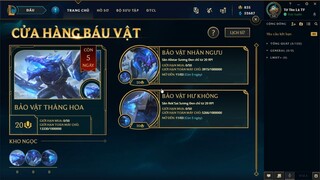 [LMHT] Review Cửa Hàng Báu Vật Sương Đen 2020 + Mở Rương Băng Tuyết Và Mua Full Vé Thần Hỏa Cực Đẹp