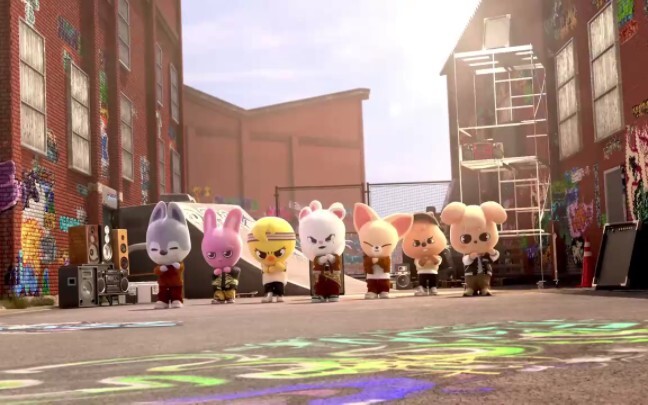 【SKZOO】When everyone switches to a childlike voice effect, the audio and visuals are perfectly in sy