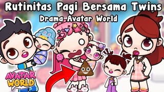 DRAMA AVATAR WORLD RUTINITAS PAGI BERSAMA BAYI KEMBAR | AVATAR WORLD | PAZU