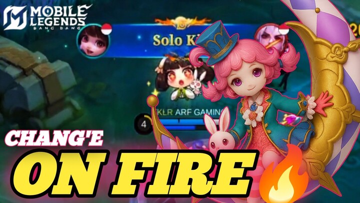 CHANG'E On Fire 🔥🔥 🔥 ULTI CHANG'E BIKIN MUSUH TRAUMA 🤯🤯🤯