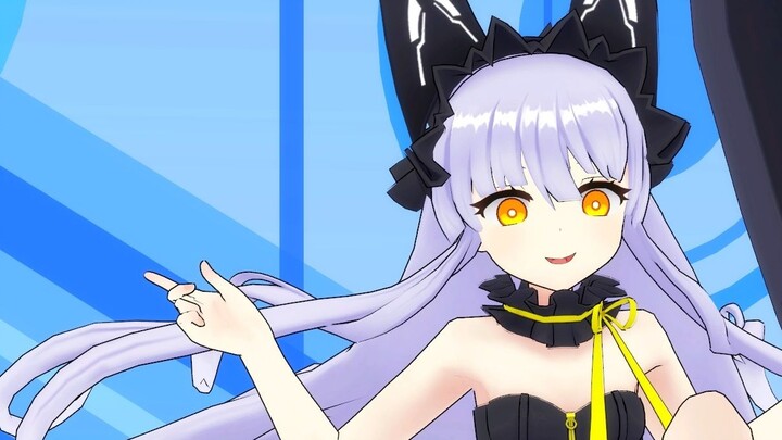 [MMD- Azur Lane] Khi màn hình máy tính của chỉ huy bị Miss Observer đầu độc "ｵブザｰバｰ-どぅｰまいべすと!"