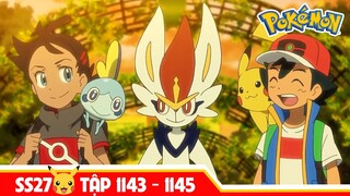 Review phim Pokemon SS25 TẬP 1143 - 1145 I pokemon huyền thoại Sui Cưn đã xuất hiện.