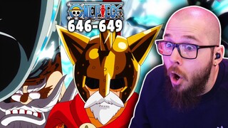 LUFFY vs CHINJAO! (ONE PIECE REACTION)