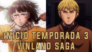 INICIO TEMPORADA 3 VINLAND SAGA | EL ARCO DEL CHARRÁN