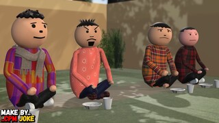 bhandara ki dawat cartoon joke video##