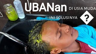 cara mengatasi uban di usia muda secara alami, menggunakan daun rambutan