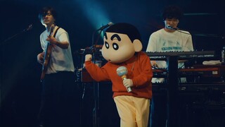感受现场｜日本摇滚｜《蜡笔小新》OP3 新之助 with マカロニえんぴつ "オラはにんきもの" live
