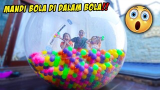 PENUHI BOLA RAKSASA DENGAN RIBUAN BOLA‼️ SAMPAI SESAK NAF4S‼️😂