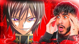 MY FIRST TIME WATCHING CODE GEASS! | Code Geass Episode 1 REACTION
