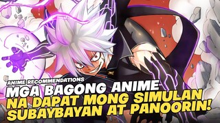 TOP 5 BAGONG  ANIME NGAYON NA DAPAT MONG PANOORIN!