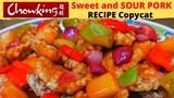 SWEET and SOUR PORK Ala CHOWKING l BEST Fast Food HACK |  EASY RECIPE