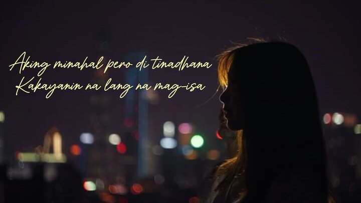 heart broken song...Ingatan mo s'ya.