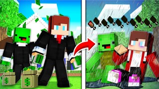 How Rich JJ and Mikey Got Poor in Minecraft - Maizen