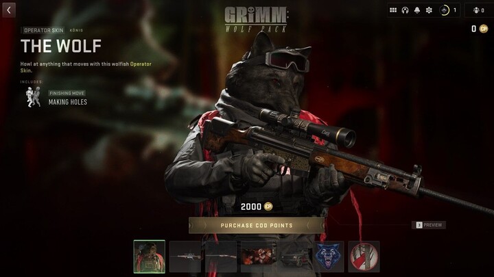 Grimm Wolf Pack Operator Bundle