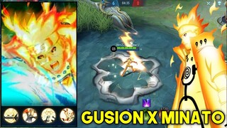 GUSION SKIN SCRIPT AS MINATO BIJUU MODE - MOBILE LEGENDS