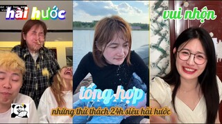 TỔNG HỢP THỬ THÁCH 24H ĐẦY BẤT ỔN TẬP 1 / SIÊU LẦY LỘI CƯỜI RƠI CẢ HÀM (lhl no.4t)