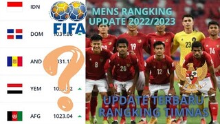 UPDATE🔥 Rangking FIFA Terbaru 2023||Rangking Fifa Indonesia ?