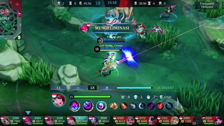 Musuh yang baik.. dikasih savage gaes..