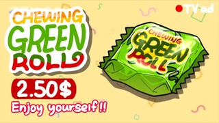 Chewing Green Roll