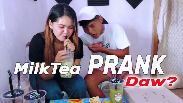 MilkTea PRANK Daw?!😅 / MayEye💞