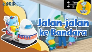 Dongeng Mombi – Jalan Jalan ke Bandara – Kartun Anak