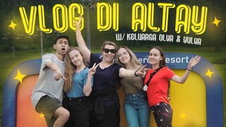 ANJAY! NAIK KERETA GUNUNG ALTAY BARENG KELUARGA OLYA YULYA