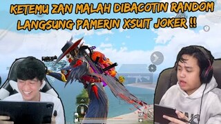 GAK SENGAJA KETEMU ZAN LAGI MALAH DIBACOTIN SAMA TEMEN RANDOM AUTO PAMERIN SKIN SULTAN - PUBG MOBILE